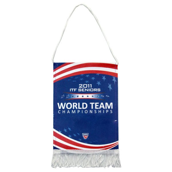 personalized pennant flag