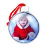 personalized photo christmas ball ornaments