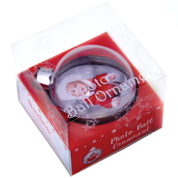 personalized photo christmas ball ornaments