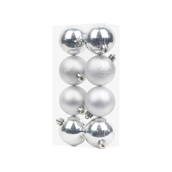 personalized silver christmas ornaments