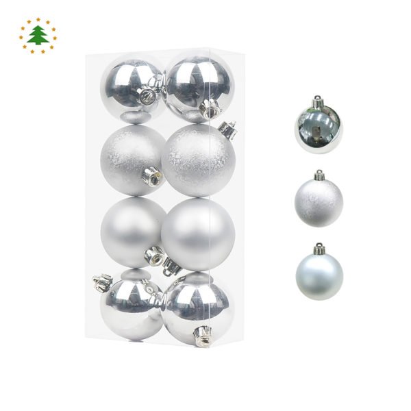 personalized silver christmas ornaments