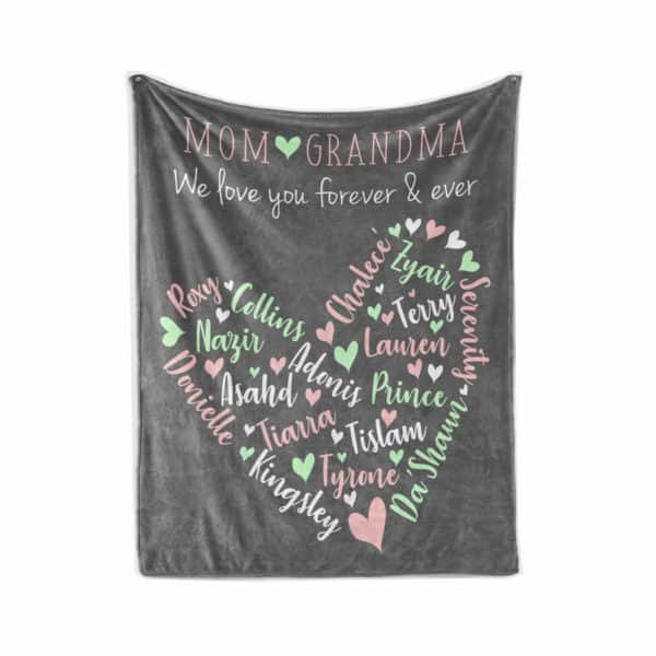 personalized soft blankets