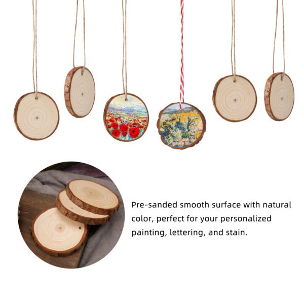 personalized wooden ornament