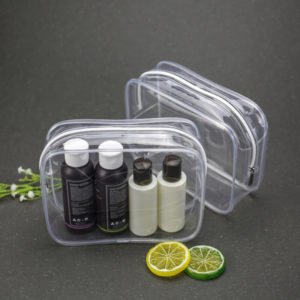 plastic makeup bags wholesale