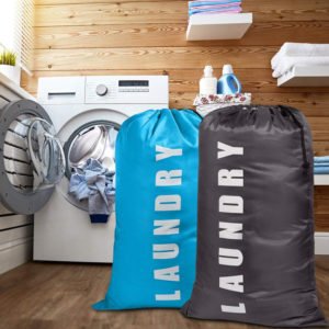 printed laundry bags