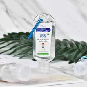 promotional hand sanitizer with logo
