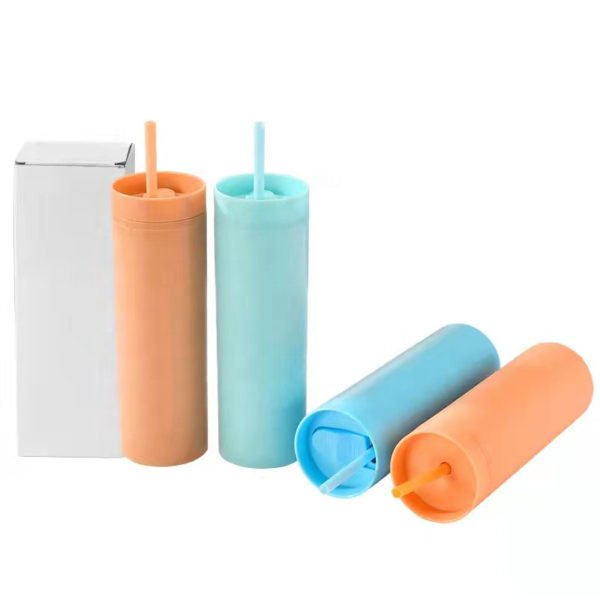 promotional tumblers with straw