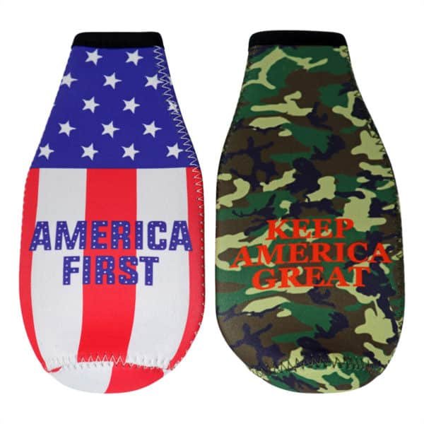 zip up beer bottle koozies