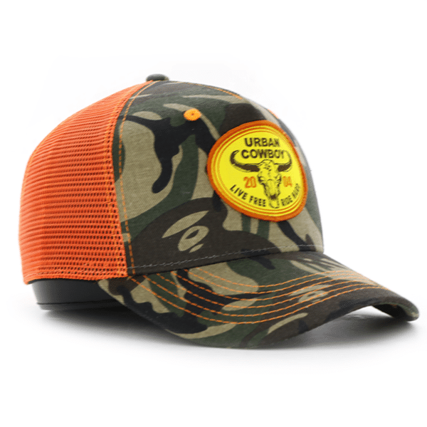 custom camo hat