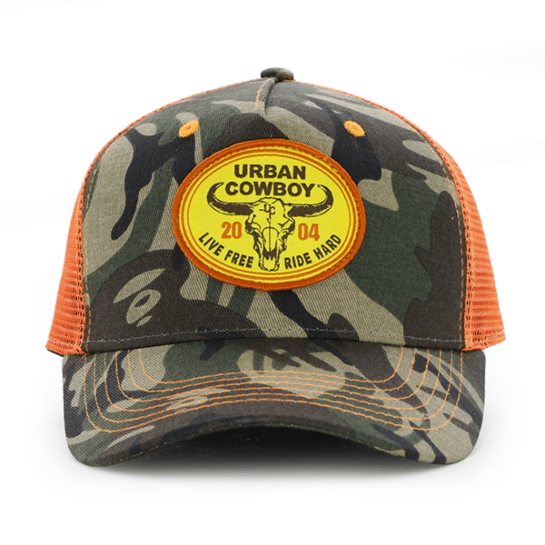 custom camo hat