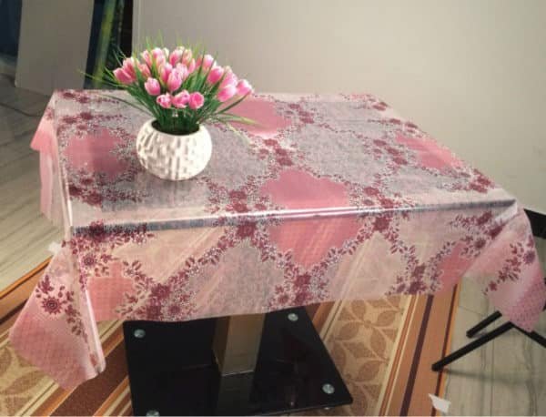 custom fitted tablecloth with logo