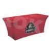 custom fitted tablecloth with logo