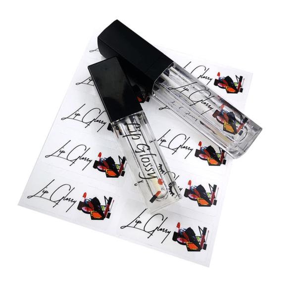 custom labels for lip gloss tubes