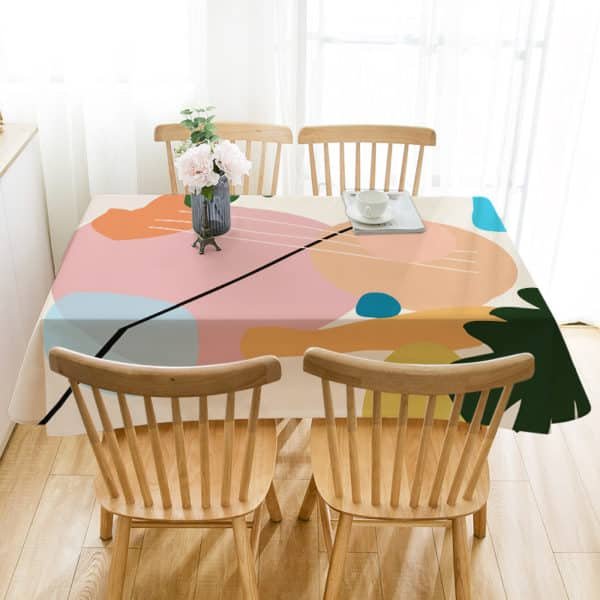 custom printed table cloth