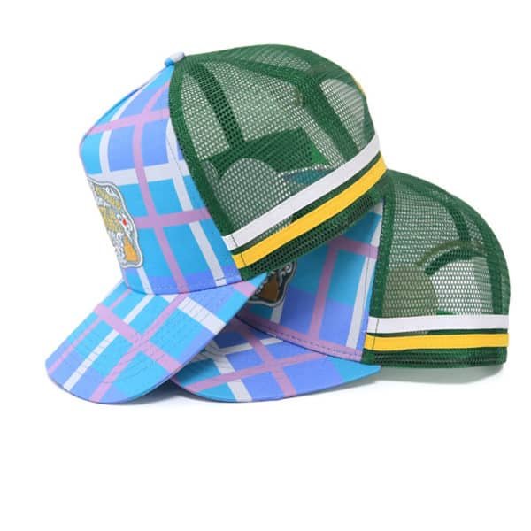 custom trucker hat with patch