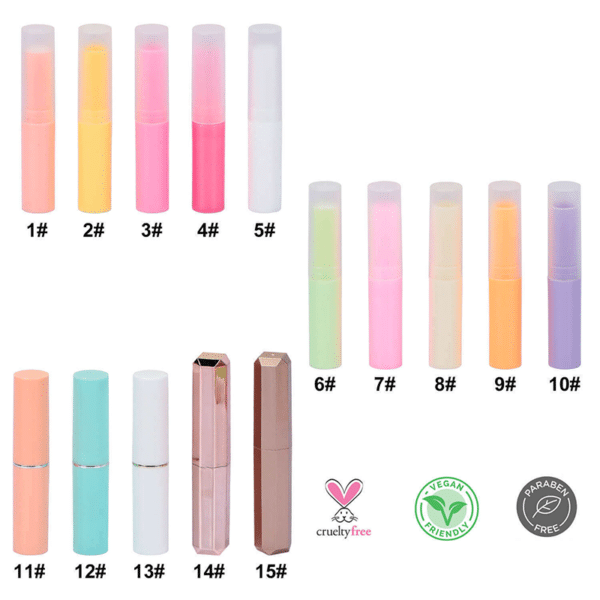 lip balm with company logo