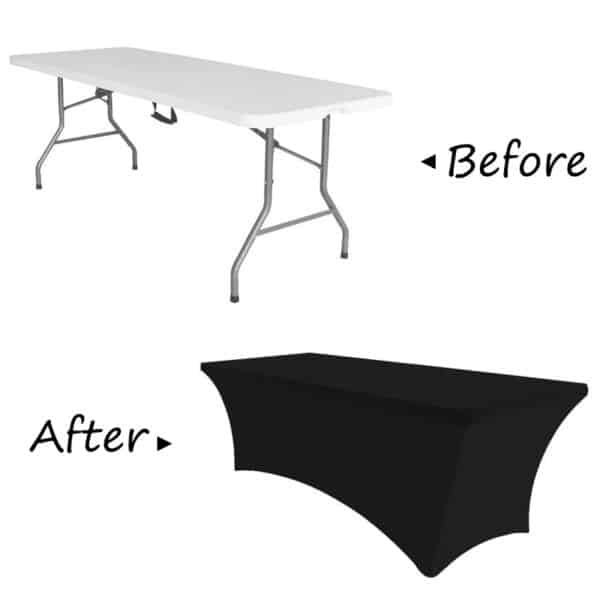 personalised photo table cloth