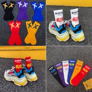 personalized cotton socks