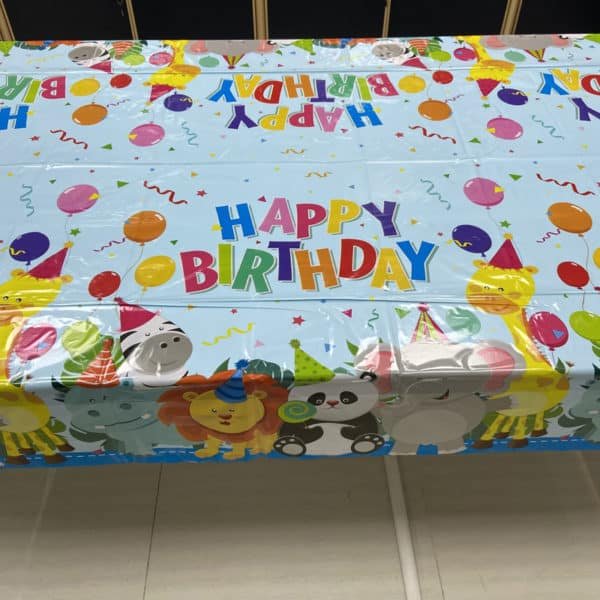 printed tablecloth