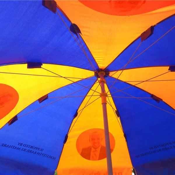 promotional beach umbrella
