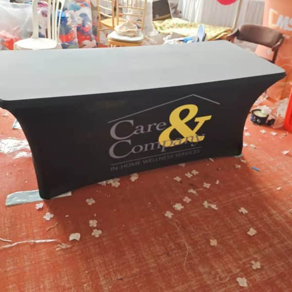 trade show table cloth