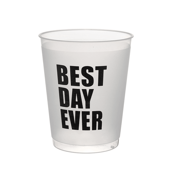 16 oz frosted plastic cups