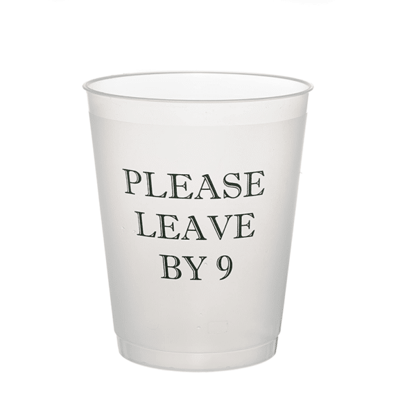 16 oz frosted plastic cups