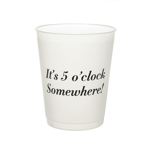 16 oz frosted plastic cups