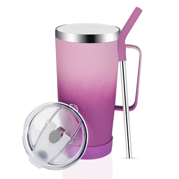 20 oz stainless steel tumbler with handle