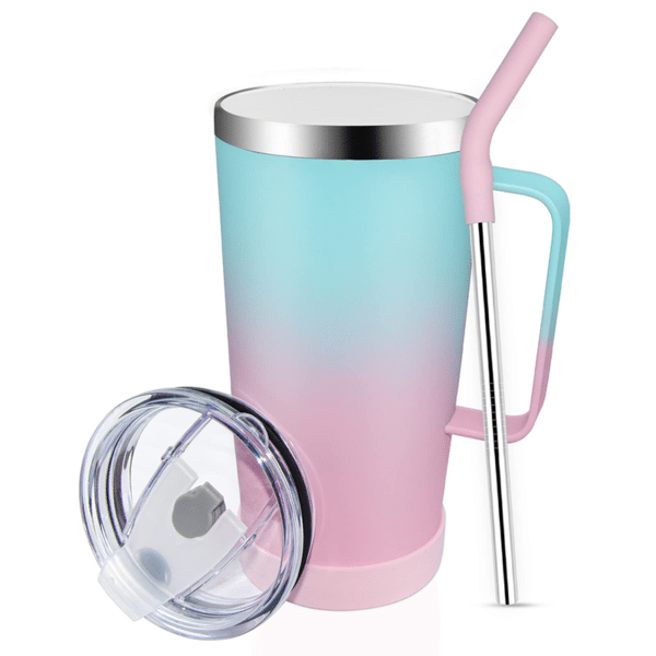 20 oz stainless steel tumbler with handle