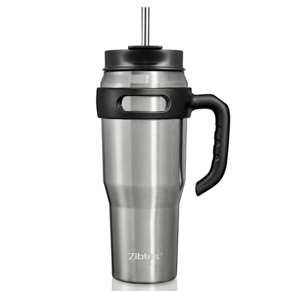 40 oz stainless steel tumbler with handle