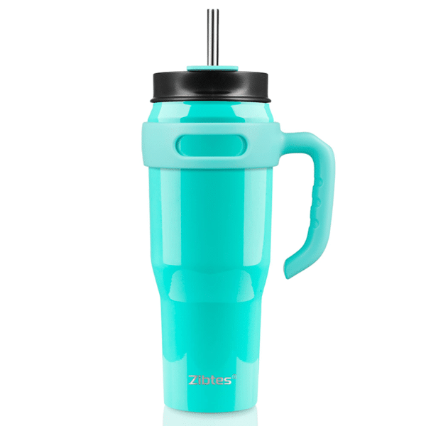 40 oz stainless steel tumbler with handle