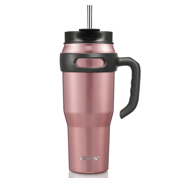 40 oz stainless steel tumbler with handle