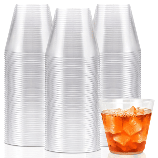 9 oz frosted plastic cups