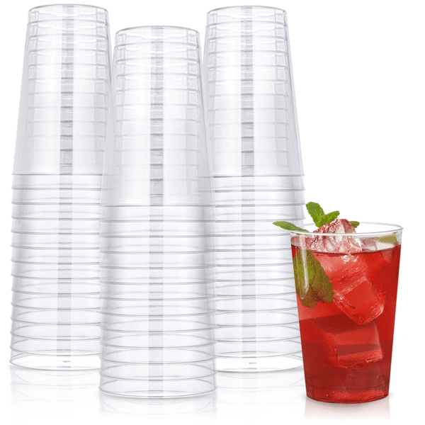 9 oz frosted plastic cups