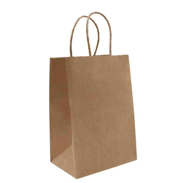 brown paper carry bags wholesale
