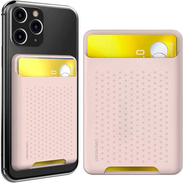 custom adhesive phone wallet