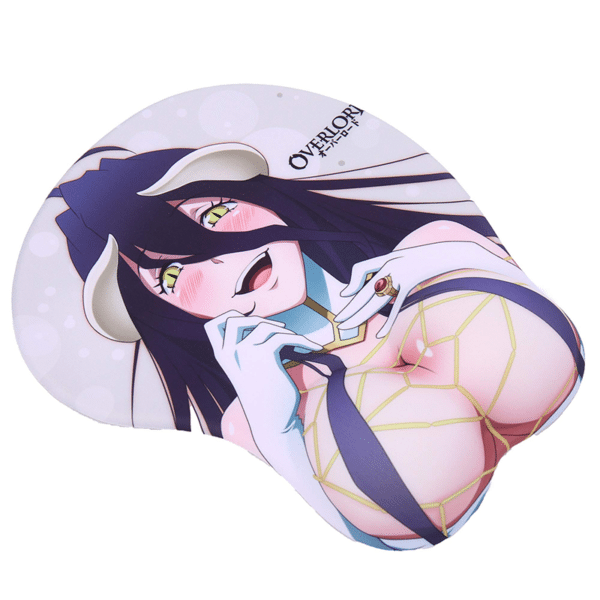 custom breast mouse pad