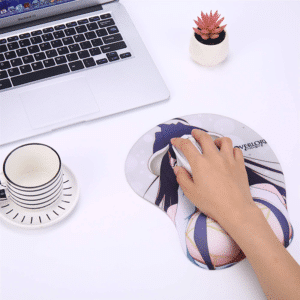 custom breast mouse pad