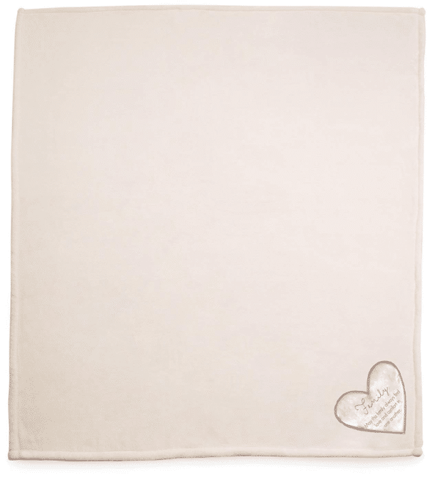 custom embroidered throw blankets