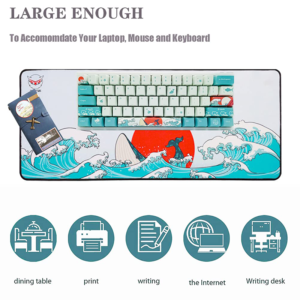 custom keyboard mouse pad