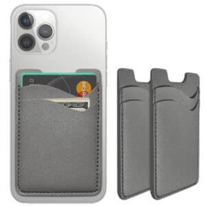 custom leather phone wallet