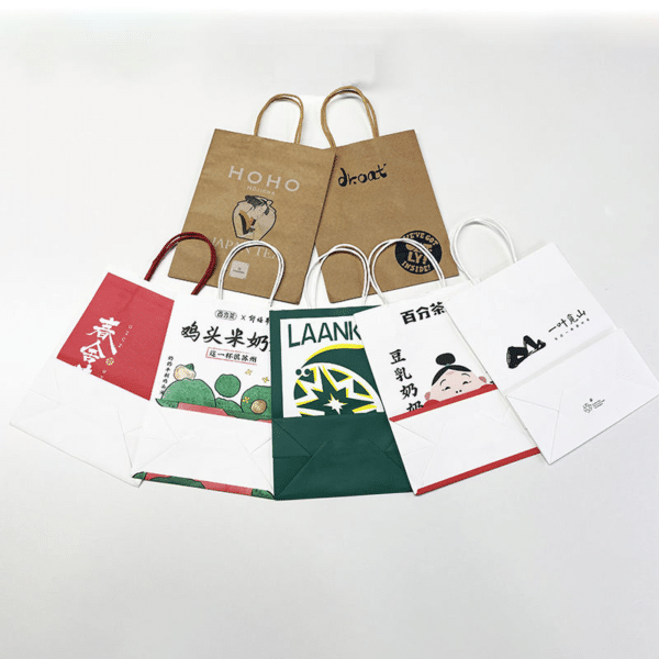 custom logo paper bags