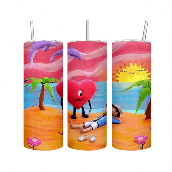 custom printed stainless steel tumblers