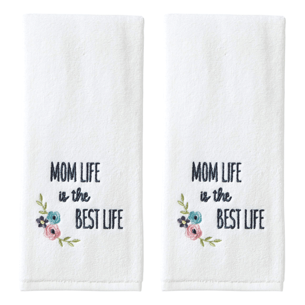 embroidered hand towels custom