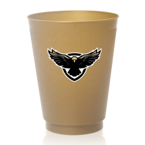 frosted plastic stadium cups