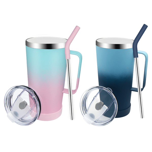 insulated tumbler with handle