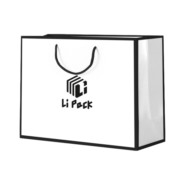 paper shopping bags with logo wholesale