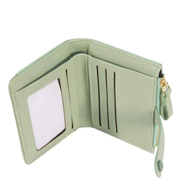 personalised leather travel wallet