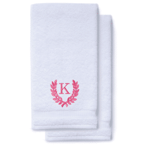 personalized hand towels